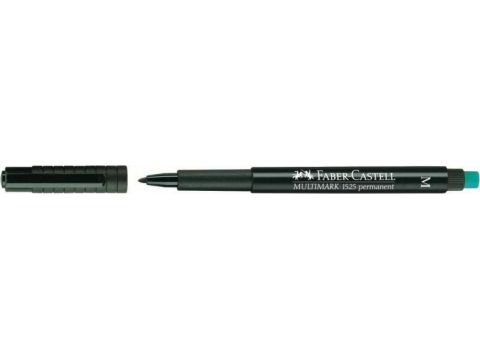 Faber Castell Μαρκαδόρος Ανεξίτηλος 1525 Multimark 1,0mm Μαύρο