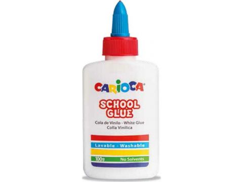 Κόλλα Carioca Υγρή School Glue για Χαρτί χωρίς Διαλύτες 100gr 133000100