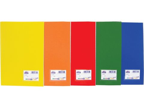Τετράδιο Skag Super Διεθνές Ριγέ Α4 21 X 29 80gr 50 Φύλλων 5 χρώματα 277211