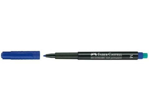 Faber Castell Μαρκαδόρος Ανεξίτηλος 1525 Multimark 1,0mm Μπλε