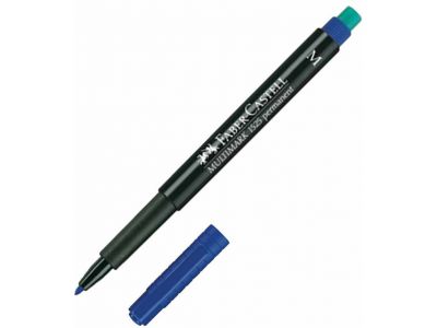 Faber Castell Μαρκαδόρος Ανεξίτηλος 1525 Multimark 1,0mm Μπλε
