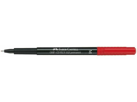 Faber Castell Μαρκαδόρος Ανεξίτηλος 1525 Multimark 1,0mm Κόκκινο