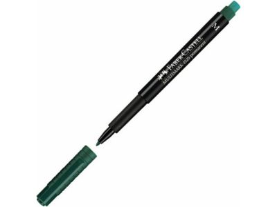 Faber Castell Μαρκαδόρος Ανεξίτηλος 1525 Multimark 1,0mm Πράσινο