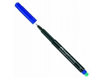 Faber Castell Μαρκαδόρος Ανεξίτηλος 1513 Multimark 0.6mm Μπλε