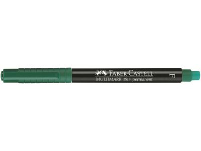 Faber Castell Μαρκαδόρος Ανεξίτηλος 1513 Multimark 0.6mm Πράσινο