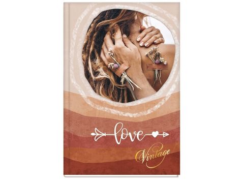 Τετράδιο Skag Σημειωματάριο Α4 96 φύλλων Vintage Boho Love 271134
