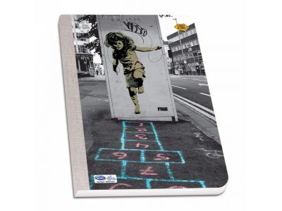 Τετράδιο Skag Λινόδετο Street Icon A4 Ριγέ 96Φ 3 Θεμάτων 278577