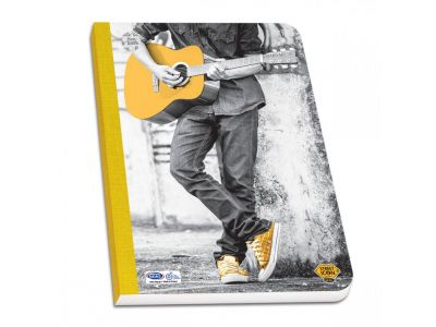 Τετράδιο Skag Λινόδετο Street Icon A4 Ριγέ 96Φ 3 Θεμάτων 278577