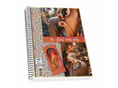 Τετράδιο Skag Σπιράλ VINTAGE Α4 3Θεμάτων Διάφορα σχέδια ΝΟ7323