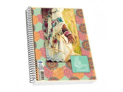 Τετράδιο Skag Σπιράλ VINTAGE Α4 3Θεμάτων Διάφορα σχέδια ΝΟ7323