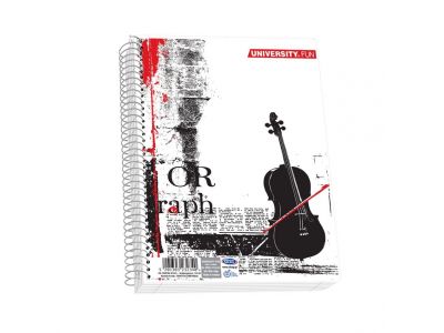 Τετράδιο Skag Σπιράλ UNIVERSITY FUN 17X25 5Θεμάτων Διάφορα σχέδια  Ν.2505