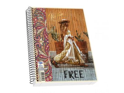 Τετράδιο Skag Σπιράλ VINTAGE Α4 3Θεμάτων Διάφορα σχέδια ΝΟ7323