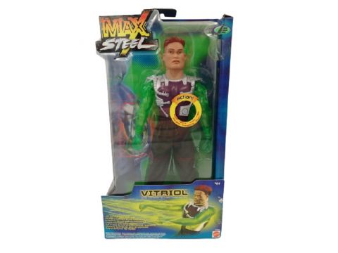  Mattel Max Steel Vitriol Model 2001 50617