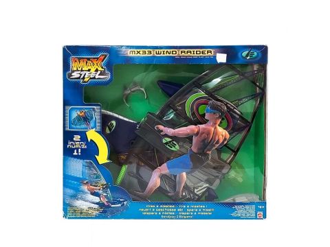 Mattel Max Steel mx33 Wind Raider Model 2001 52898
