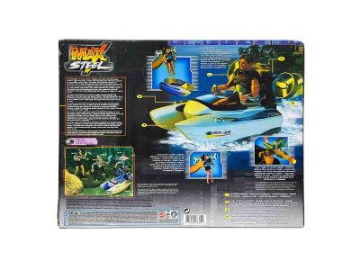 Mattel Max Steel Wave Storm Model 2001 53362