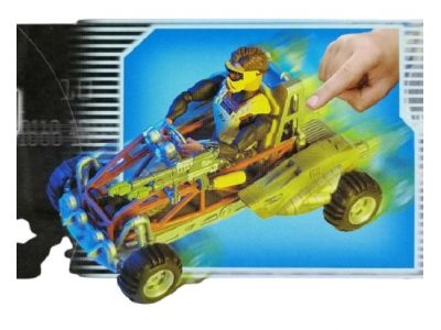 Mattel Max Steel Sahara Moto-Cannon Model 2002 55358