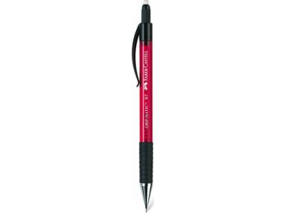 Μολύβι Μηχανικό Faber-Castell Gripmatic 0.7mm με Γόμα Κόκκινο 137721