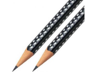 Μολύβι Faber-Castell Sparkle Pearl Μαύρο 118219