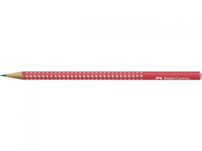 Μολύβι Faber-Castell Sparkle Pearl B - Κόκκινο 118240