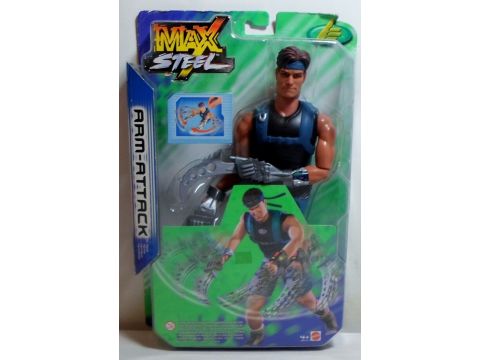  Mattel Max Steel Arm-Attack Model 2002 B0774