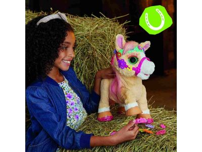 Hasbro Furreal Friends Cinnamon, My Stylin Pony Toy 35-Cm Electronic Pet F4395