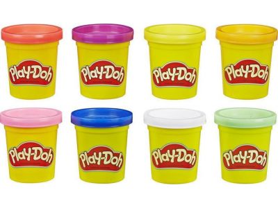 Hasbro Play-Doh 8 Πλαστοζυμαράκια Πλαστελίνης Sea Rainbow για 2+ Ετών E5062