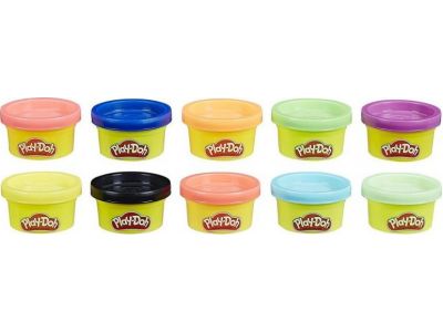 Hasbro Play-Doh 10 Βαζάκια Πλαστελίνης για 2+ Ετών 22037