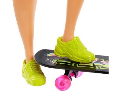 Mattel Κούκλα Barbie Extra Blue Curly Hair για 3+ Ετών GRN27/GRN30