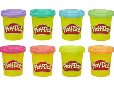 Hasbro Play-Doh 8 Βαζάκια Πλαστελίνης για 2+ Ετών E5063