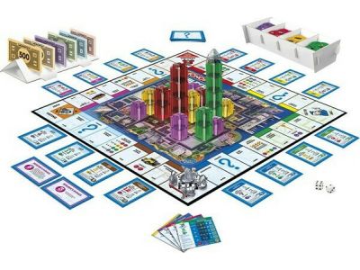 Hasbro Επιτραπέζιο Παιχνίδι Monopoly Builder για 2-4 Παίκτες 8+ Ετών F1696