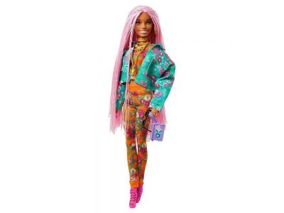 Mattel Κούκλα Barbie Extra Pink Braids για 3+ Ετών GRN27/GXF09
