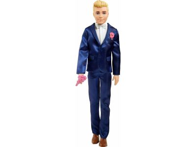 Mattel Κούκλα Ken Γαμπρός για 3+ Ετών 32εκ. GTF36