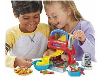 Hasbro Play-Doh Πλαστελίνη - Παιχνίδι Kitchen Creations Noodle Party για 3+ Ετών, 5τμχ E7776