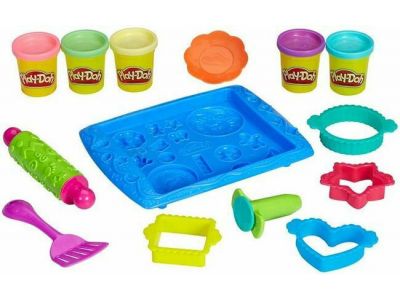 Hasbro Play-Doh Πλαστελίνη - Παιχνίδι Sweet Shoppe Cookie για 3+ Ετών, 5τμχ B0307