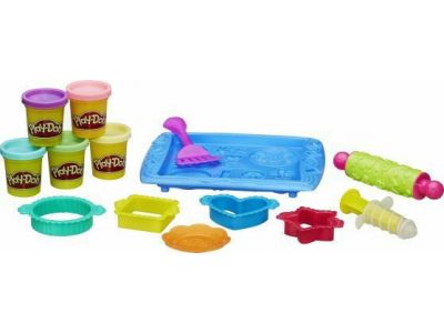 Hasbro Play-Doh Πλαστελίνη - Παιχνίδι Sweet Shoppe Cookie για 3+ Ετών, 5τμχ B0307