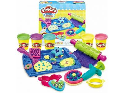 Hasbro Play-Doh Πλαστελίνη - Παιχνίδι Sweet Shoppe Cookie για 3+ Ετών, 5τμχ B0307