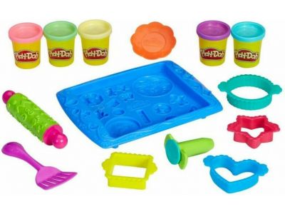 Hasbro Play-Doh Πλαστελίνη - Παιχνίδι Sweet Shoppe Cookie για 3+ Ετών, 5τμχ B0307