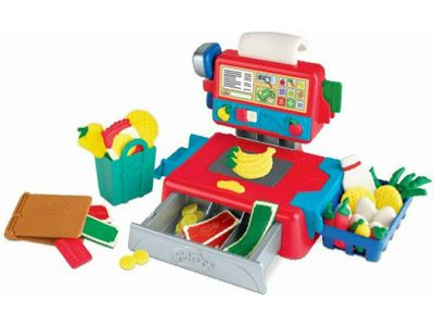 Hasbro Play-Doh Πλαστελίνη - Παιχνίδι Ταμειακή Μηχανή για 3+ Ετών, 4τμχ E6890