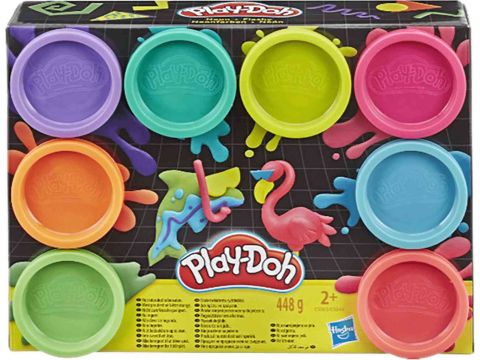 Hasbro Play-Doh 8 Βαζάκια Πλαστελίνης για 2+ Ετών E5063