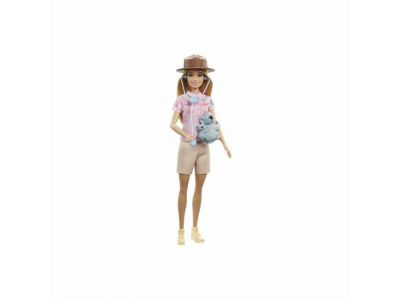Mattel Κούκλα Barbie Ζωολόγος για 3+ Ετών GXV86 