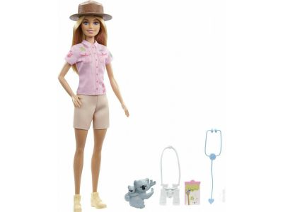 Mattel Κούκλα Barbie Ζωολόγος για 3+ Ετών GXV86 