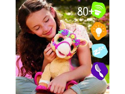 Hasbro Furreal Friends Cinnamon, My Stylin Pony Toy 35-Cm Electronic Pet F4395