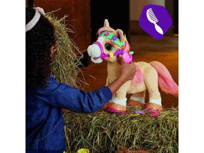 Hasbro Furreal Friends Cinnamon, My Stylin Pony Toy 35-Cm Electronic Pet F4395