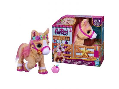 Hasbro Furreal Friends Cinnamon, My Stylin Pony Toy 35-Cm Electronic Pet F4395