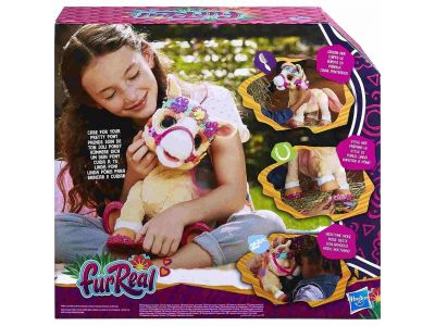 Hasbro Furreal Friends Cinnamon, My Stylin Pony Toy 35-Cm Electronic Pet F4395