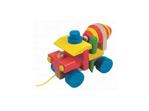 Woody Ξύλινη Μπετονιέρα με Εργαλεία 18Τμχ 90102