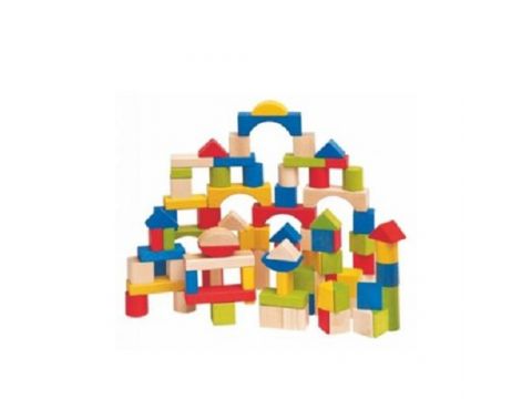 Woody Ξύλινα Τουβλάκια 50Τμχ 90651