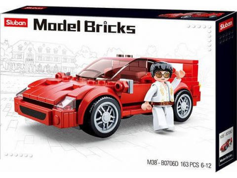 Sluban Τουβλάκια 163τμχ Italian Sportscar M38-Β0706D