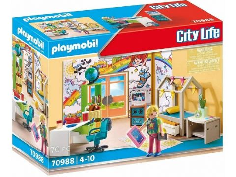 Playmobil City Life Μοντέρνο Εφηβικό Δωμάτιο 70988