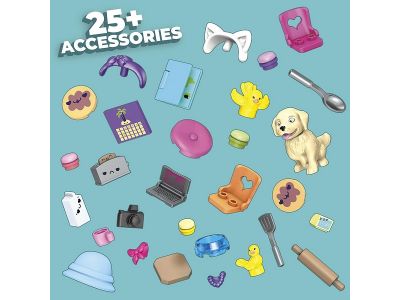 Mattel Mega Bloks Τουβλάκια Barbie Σπίτι Malibu 303τμχ GWR34